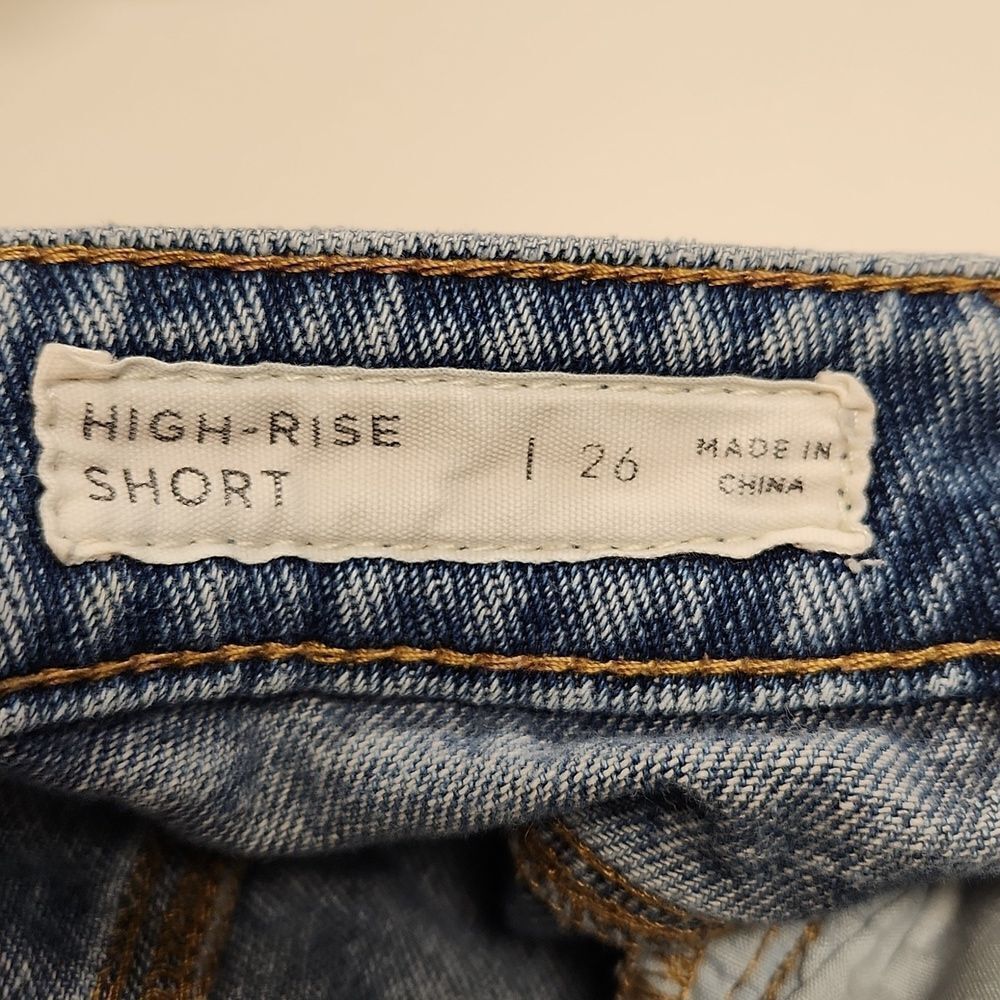 Bullhead High Rise Denim Jean Shorts 26 - Picture 4 of 4